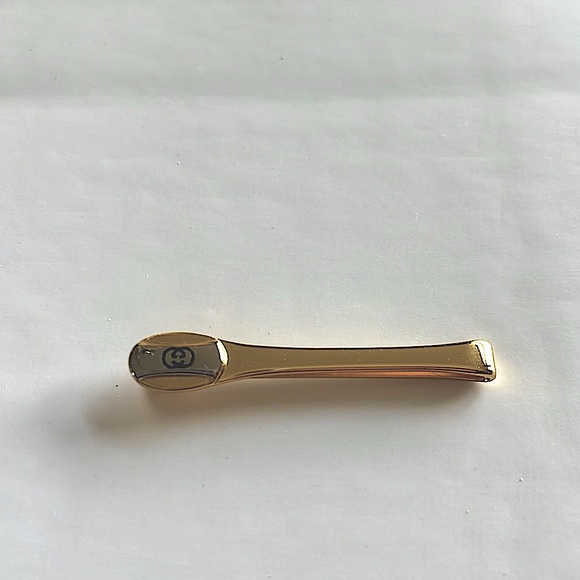 💯Authentic Interlocking Gucci TieBar. Gold&SilverTone Elevated EleganceCollector - Picture 2 of 8